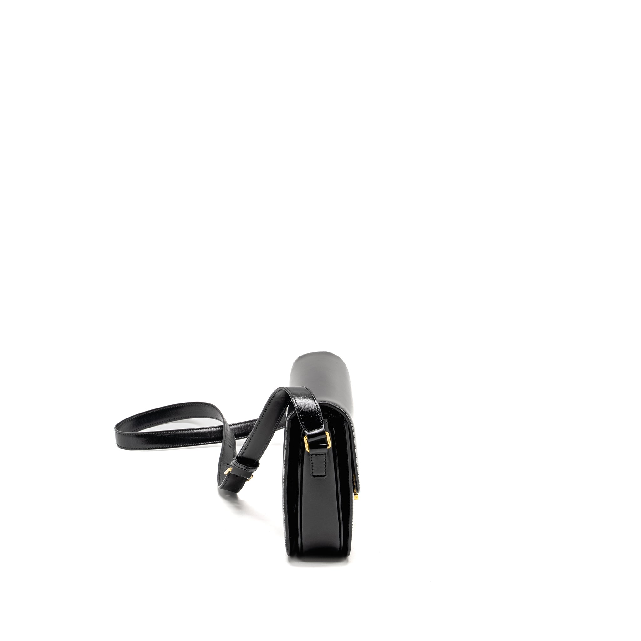 celine-classic-triomphe-bag-shiny-calfskin-black-ghw