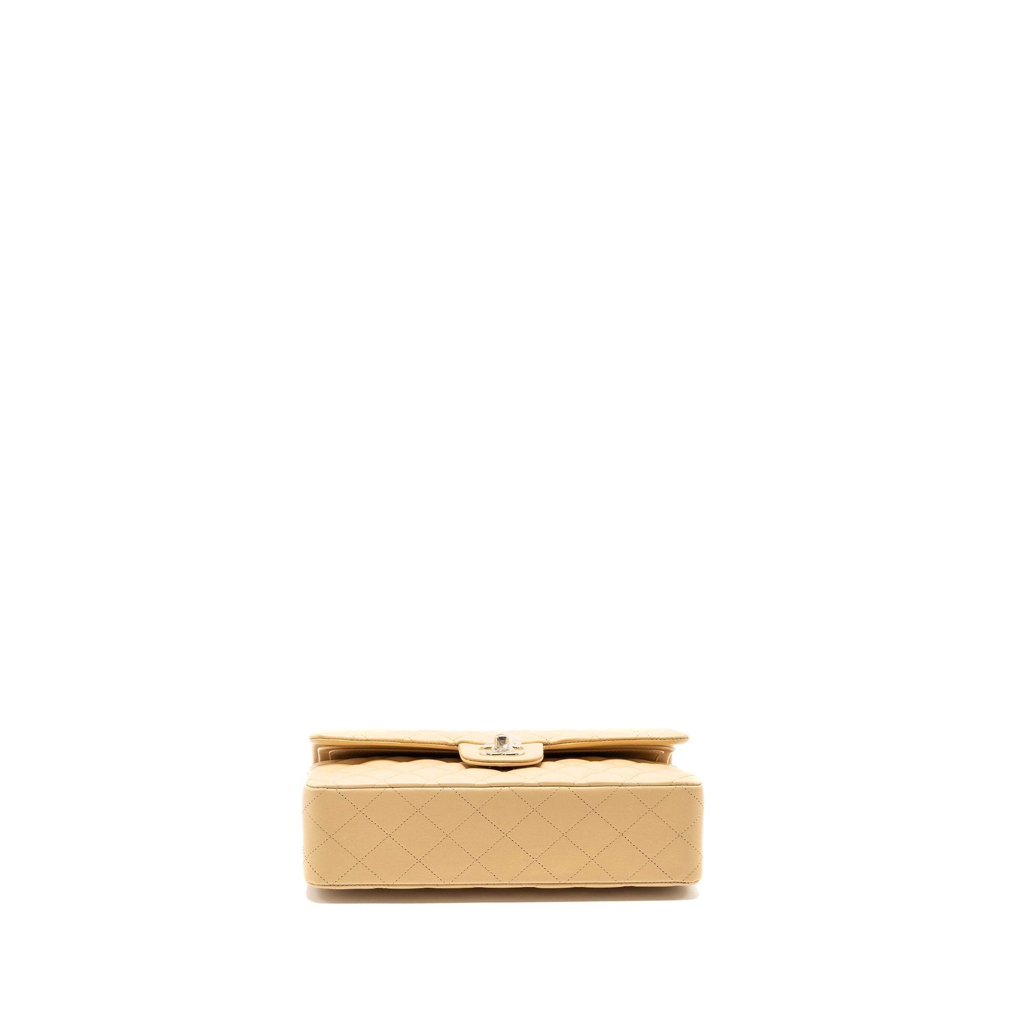 chanel-medium-classic-double-flap-bag-lambskin-beige-lghw-microchip