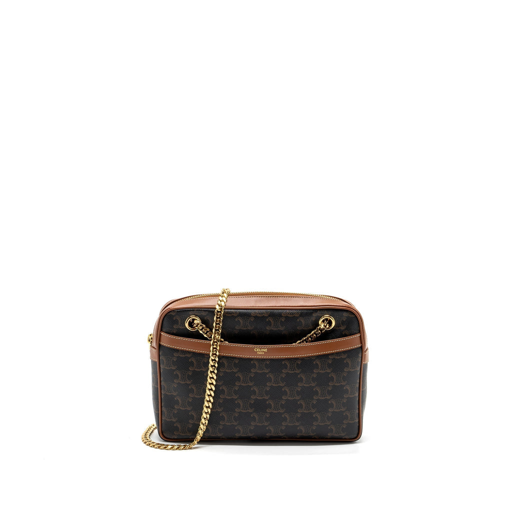celine-patapans-bag-triomphe-canvas-leather-brown-ghw-copy