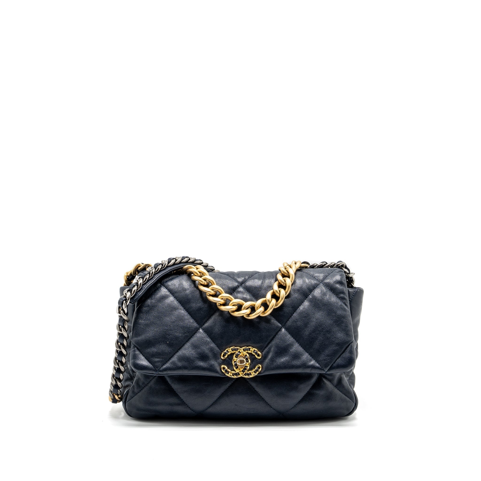 chanel-large-19-bag-lambskin-navy-multicoloured-hardware