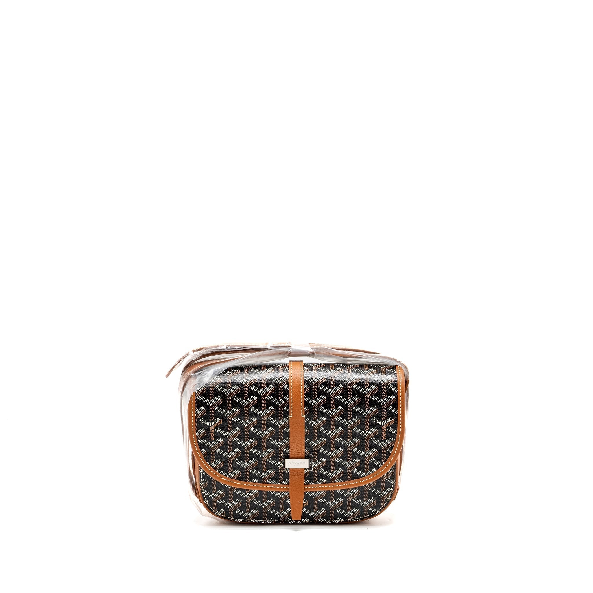 goyard-belvedere-pm-messenger-bag-goyardline-canvas-calfskin-black-tan-shw-2