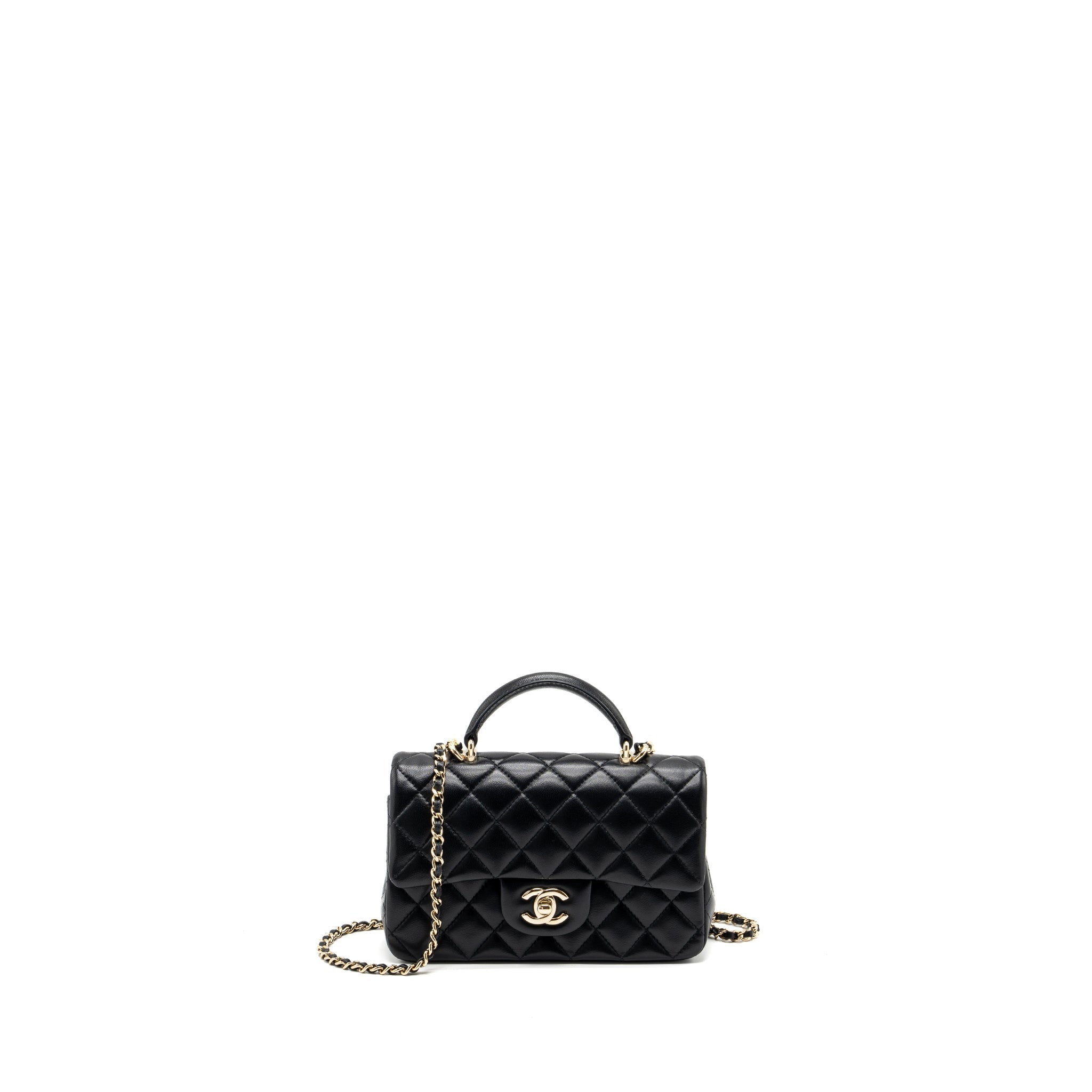 chanel-top-handle-mini-rectangular-lambskin-black-lghwmicrochip