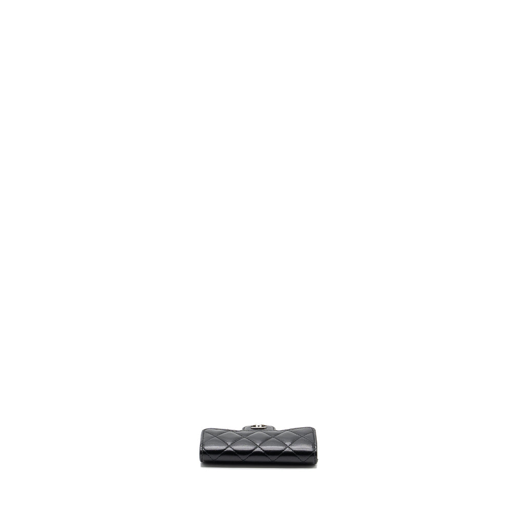 chanel-classic-flap-card-holder-lambskin-black-shw