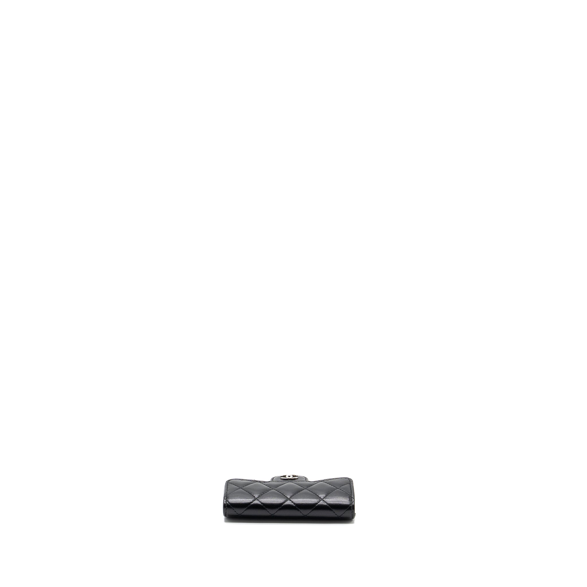 chanel-classic-flap-card-holder-lambskin-black-shw