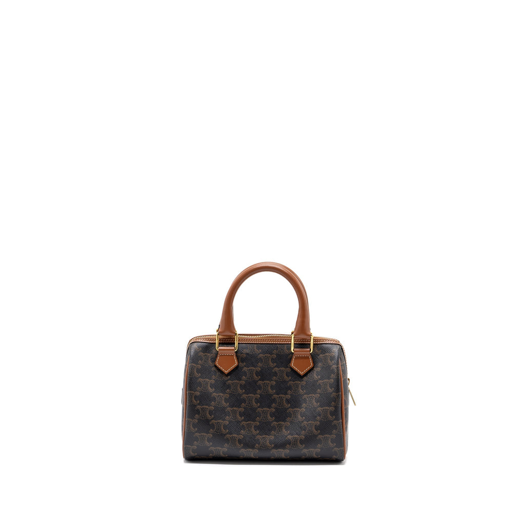 celine-small-boston-bag-triomphe-canvas-leather-ghw