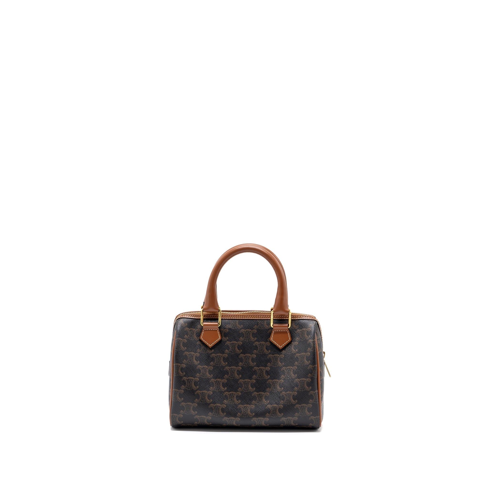 celine-small-boston-bag-triomphe-canvas-leather-ghw
