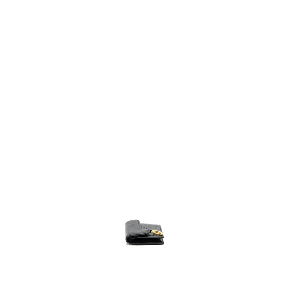 dior-saddle-flap-card-holder-goatskin-black-ghw