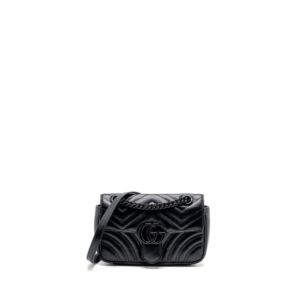 gucci-mini-marmont-calfskin-black-with-black-hardware
