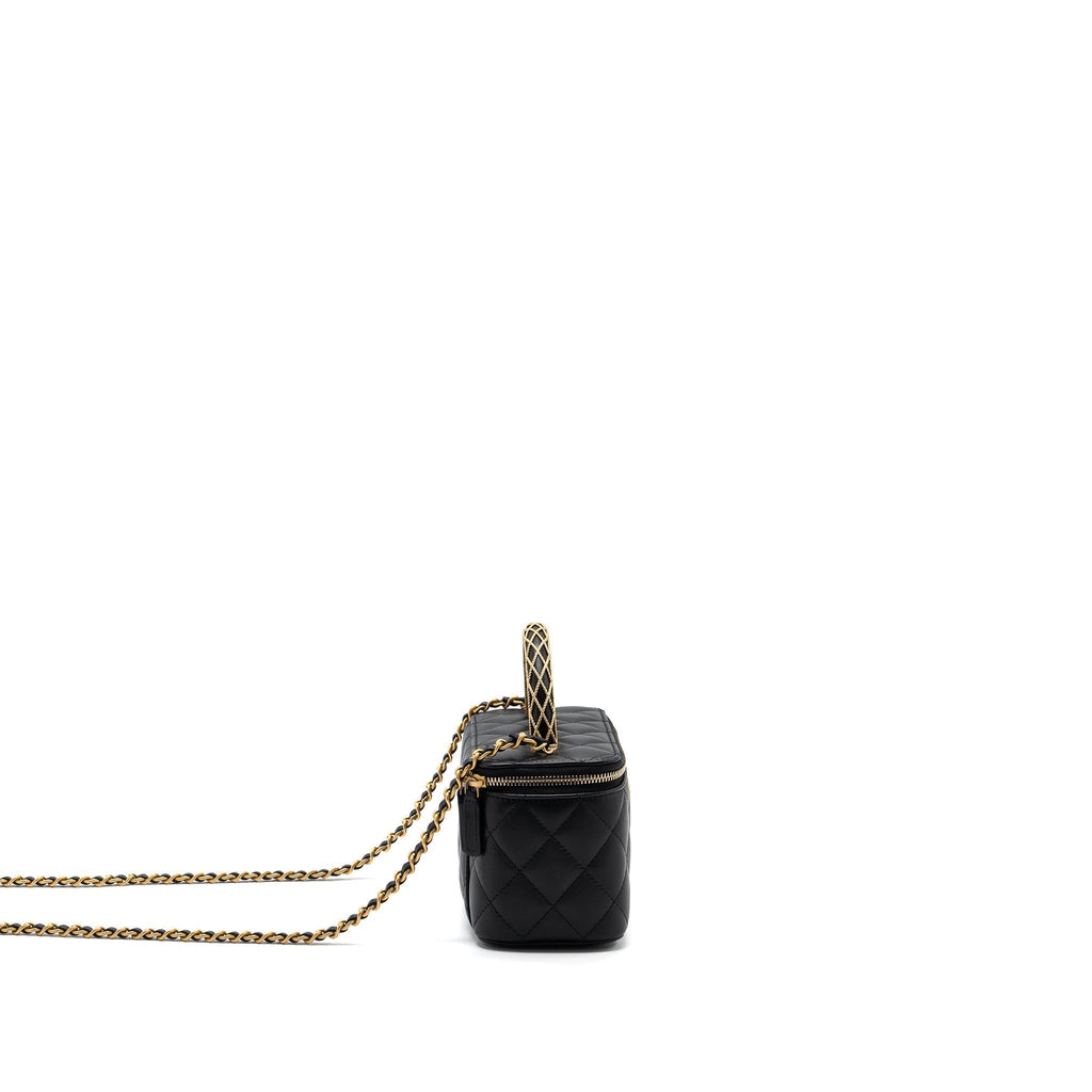 copy-of-chanel-detail-top-handle-long-vanity-with-chains-lambskin-black-ghwmicrochip