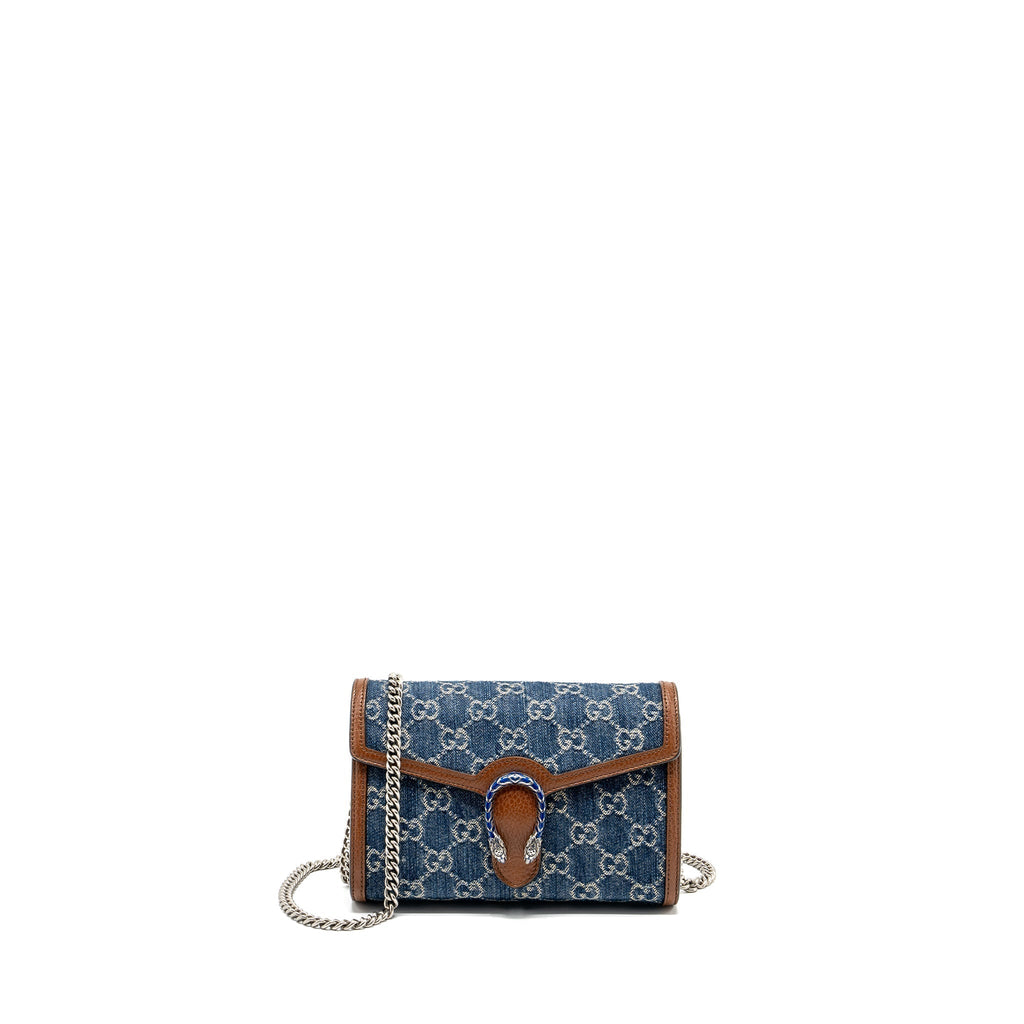 gucci-dionysus-chain-wallet-bag-gg-supreme-denim-leather-blue-silver-hardware