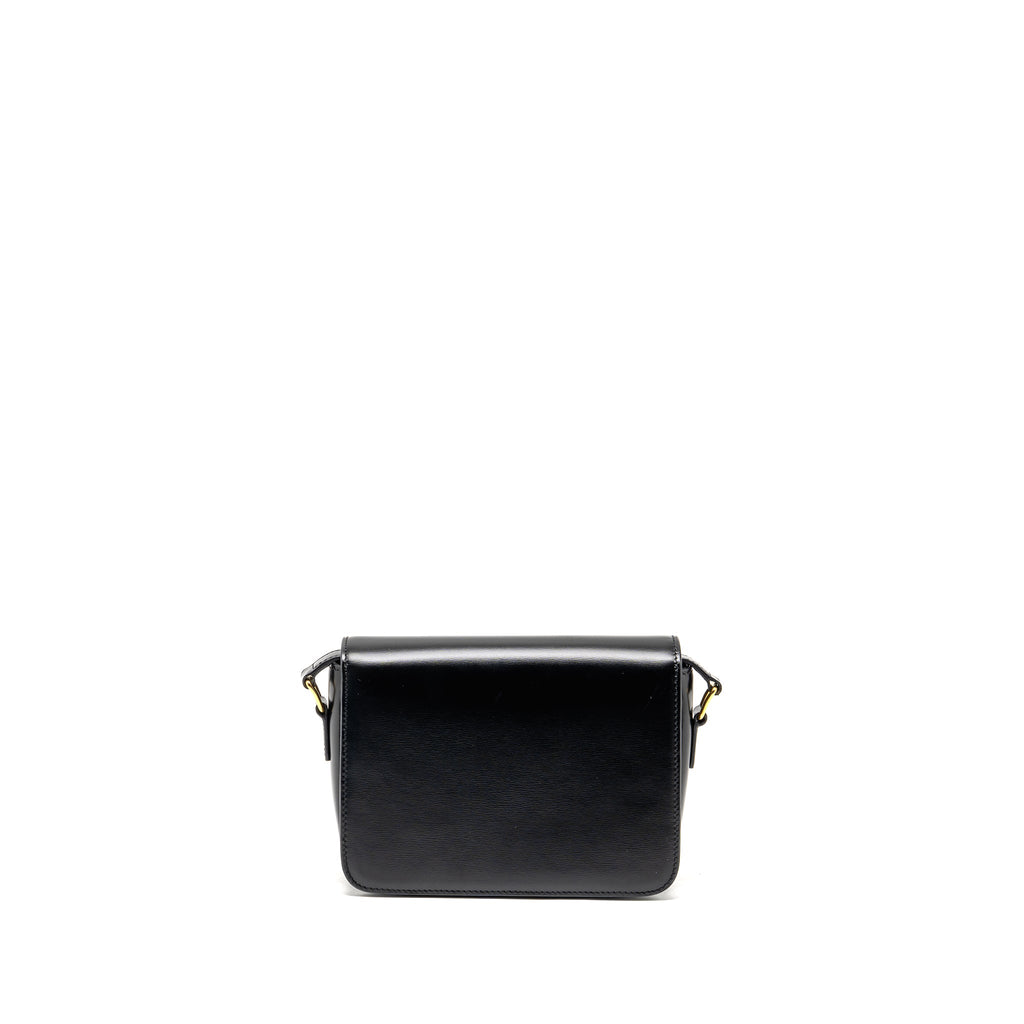 celine-teen-triomphe-bag-shiny-calfskin-black-ghw