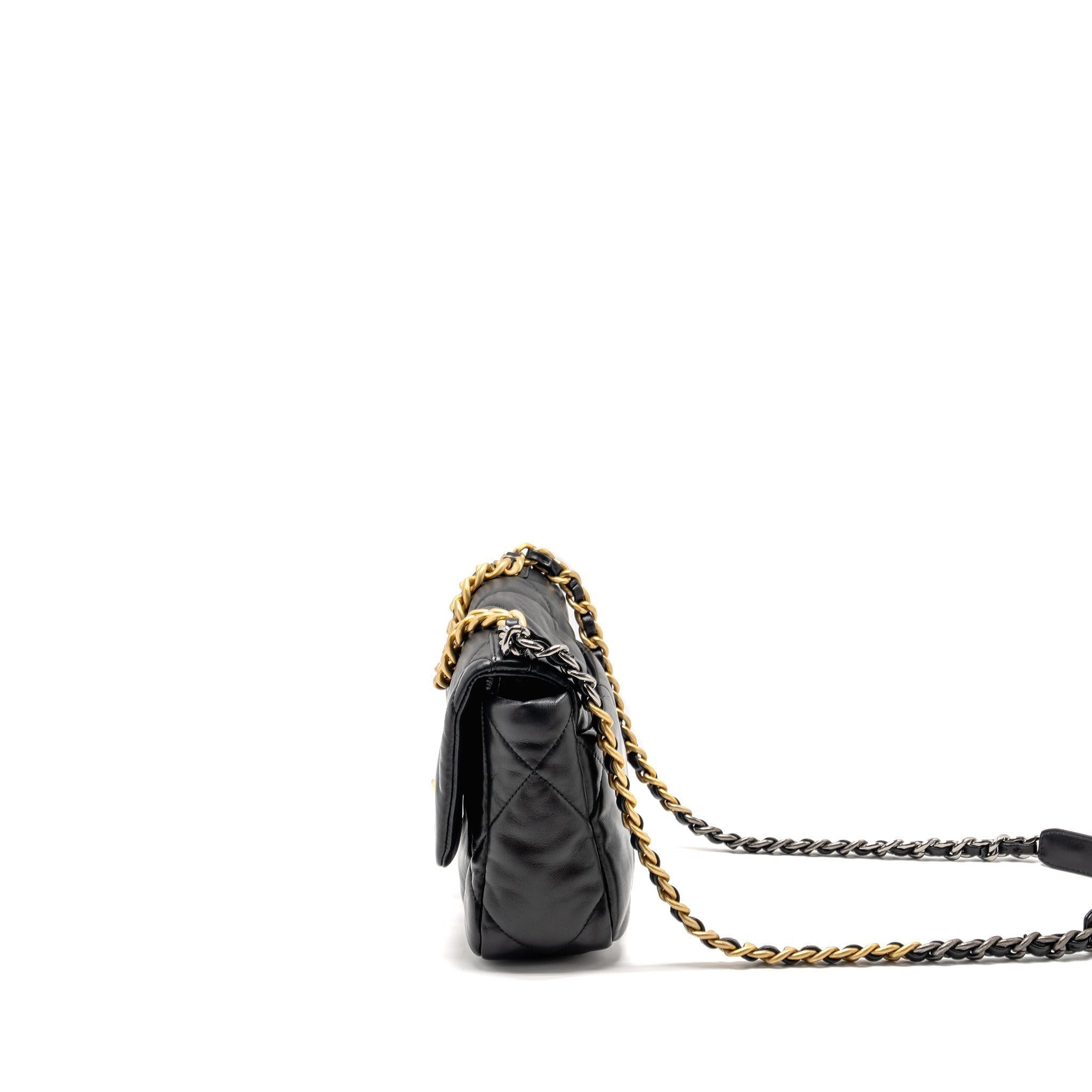 chanel-small-19-bag-lambskin-black-multicolour-hardware-3