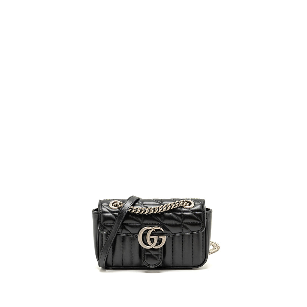 gucci-mini-gg-marmont-shoulder-bag-calfskin-black-shw