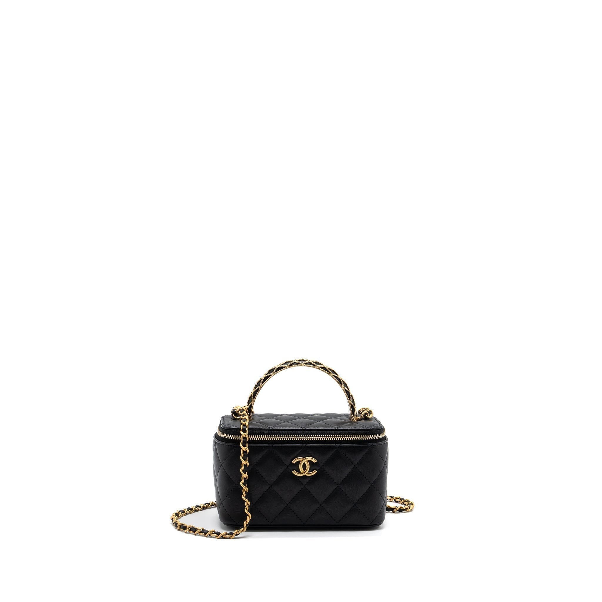 copy-of-chanel-detail-top-handle-long-vanity-with-chains-lambskin-black-ghwmicrochip