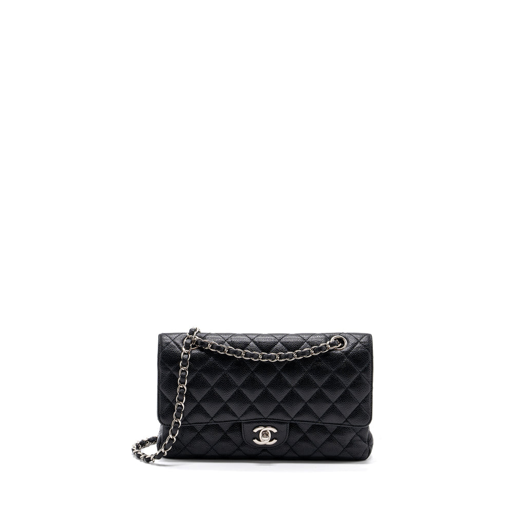 chanel-medium-classic-flap-bag-caviar-black-with-shw