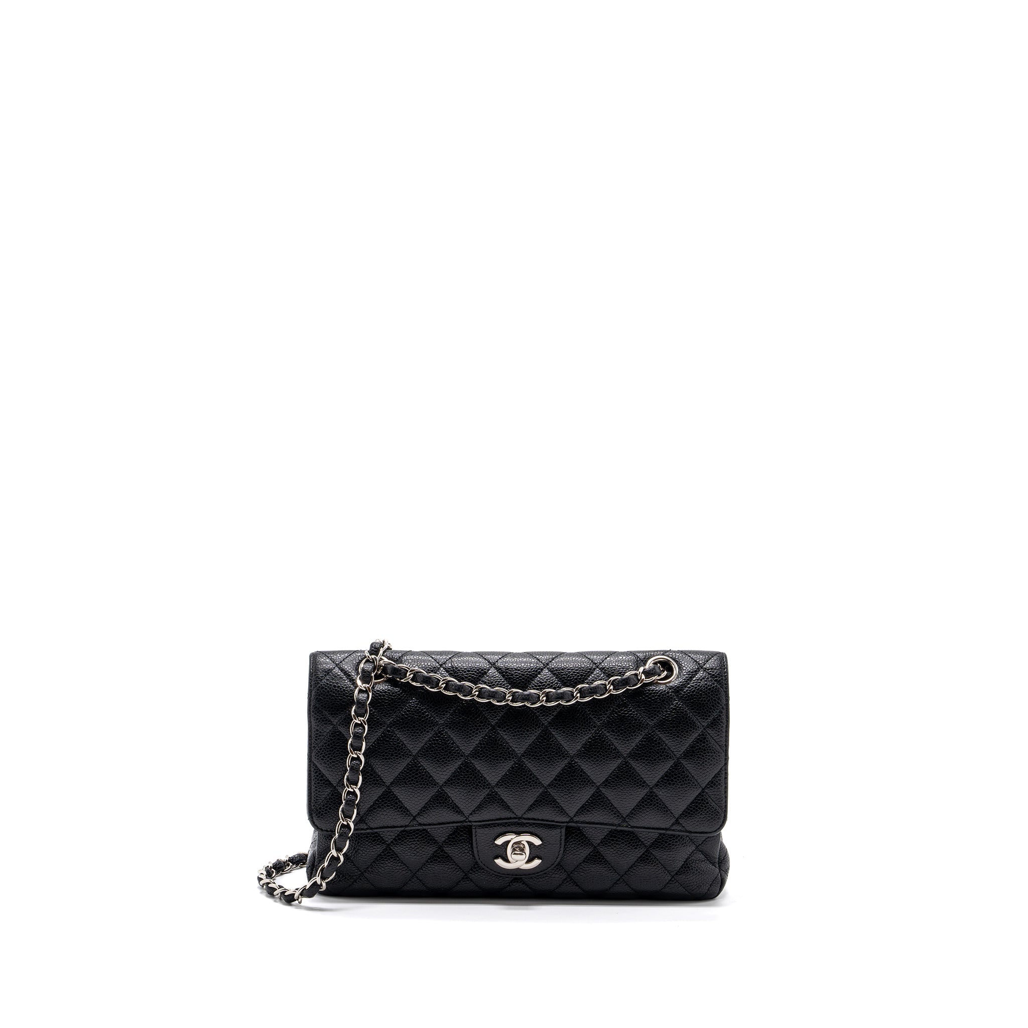 chanel-medium-classic-flap-bag-caviar-black-with-shw