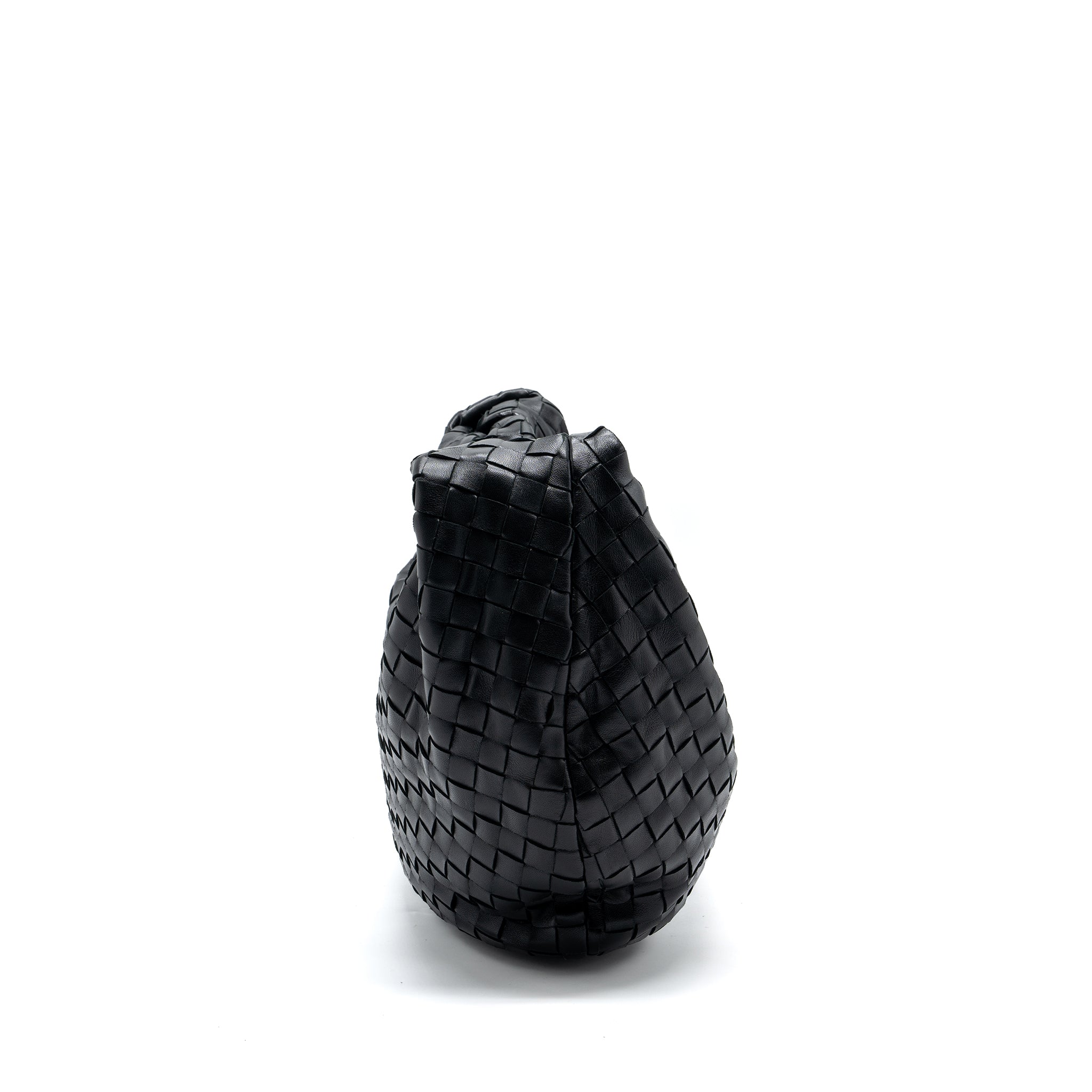 bottega-veneta-small-jodie-lambskin-black-shw