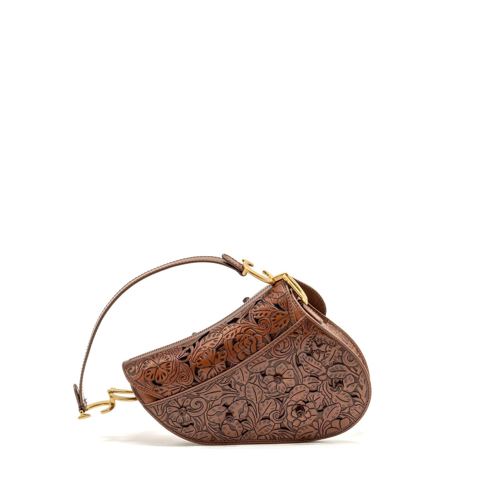 dior-medium-saddle-bag-laser-cut-floral-calfskin-brown-ghw