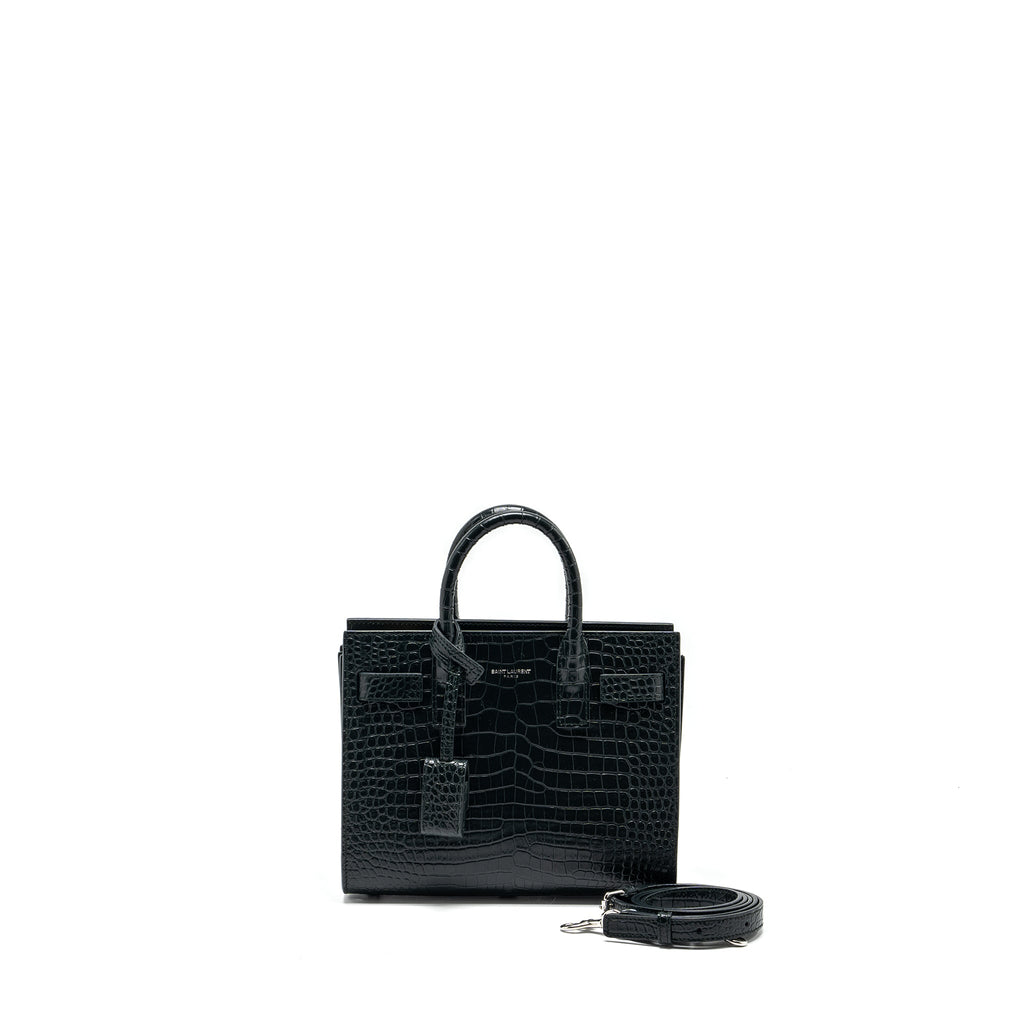 saint-laurent-ysl-sac-de-jour-nano-croc-embossed-calfskin-dark-green-shw