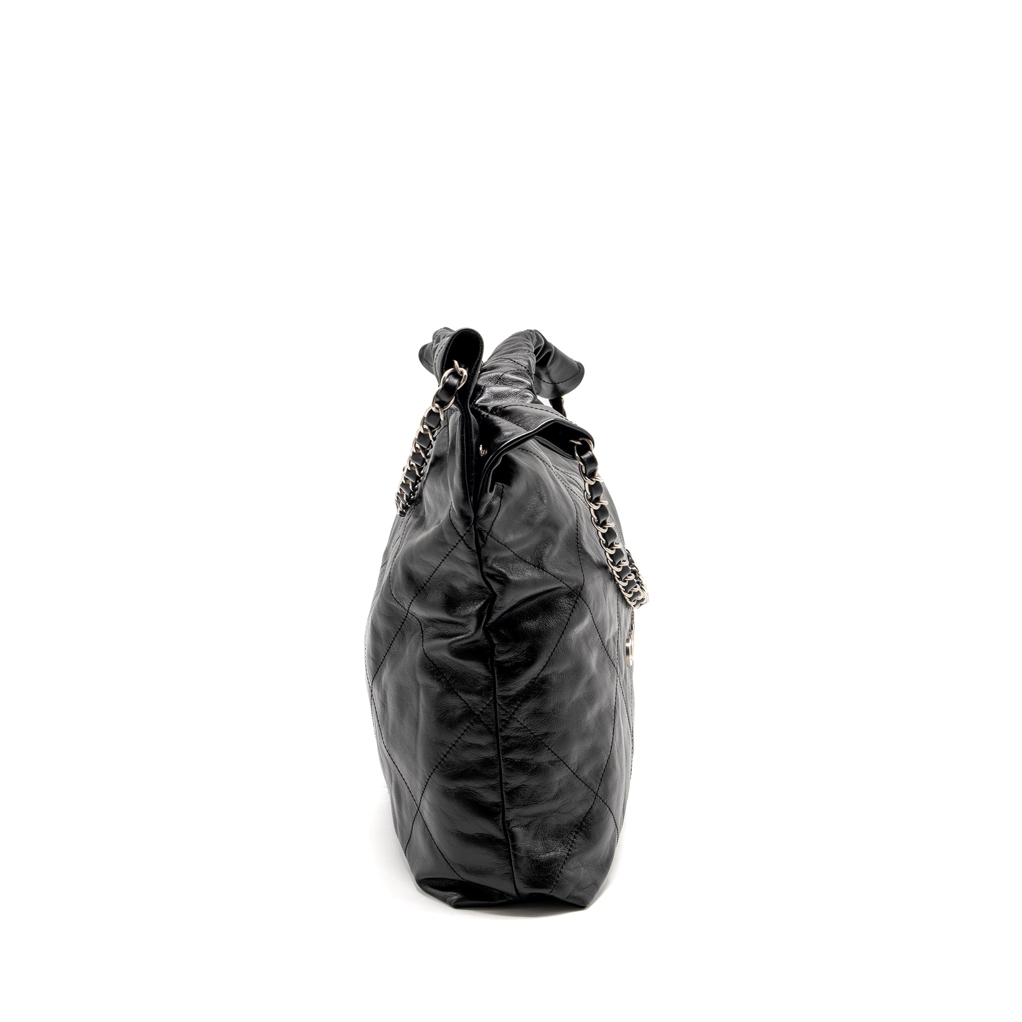 chanel-medium-22-shiny-calfskin-black-shw-microchip