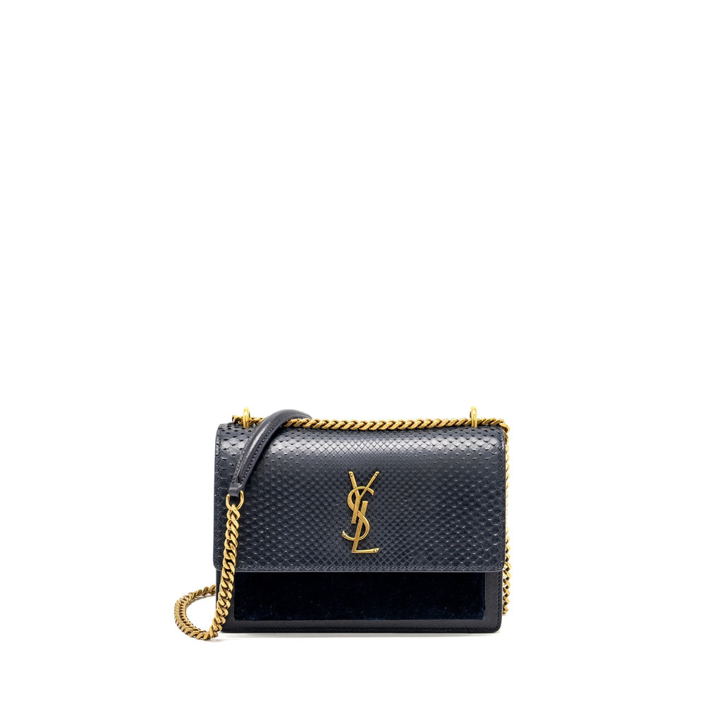 saint-laurent-ysl-sunset-bag-python-suede-navy-ghw