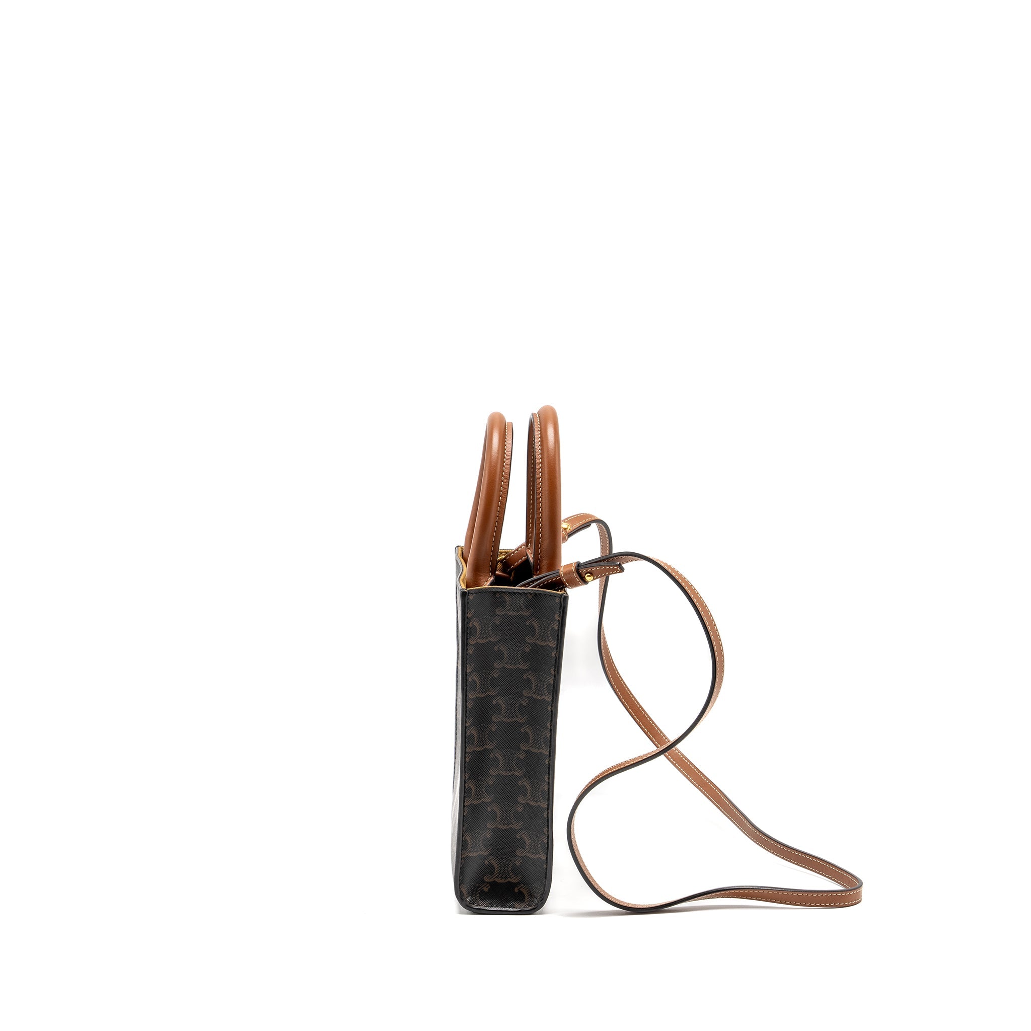 celine-mini-vertical-cabas-triomphe-canvas-brown-multicolour-ghw