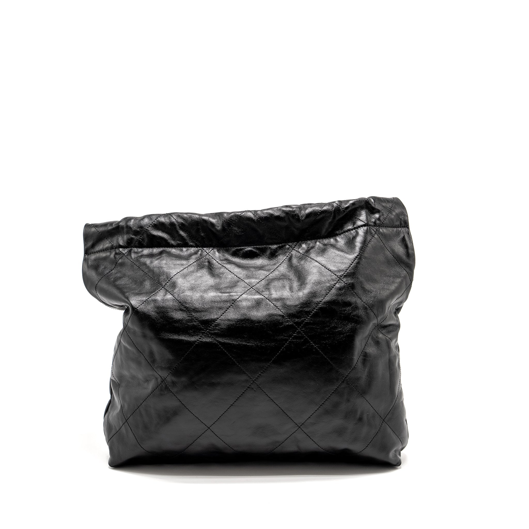 chanel-medium-22-shiny-calfskin-black-shw-microchip