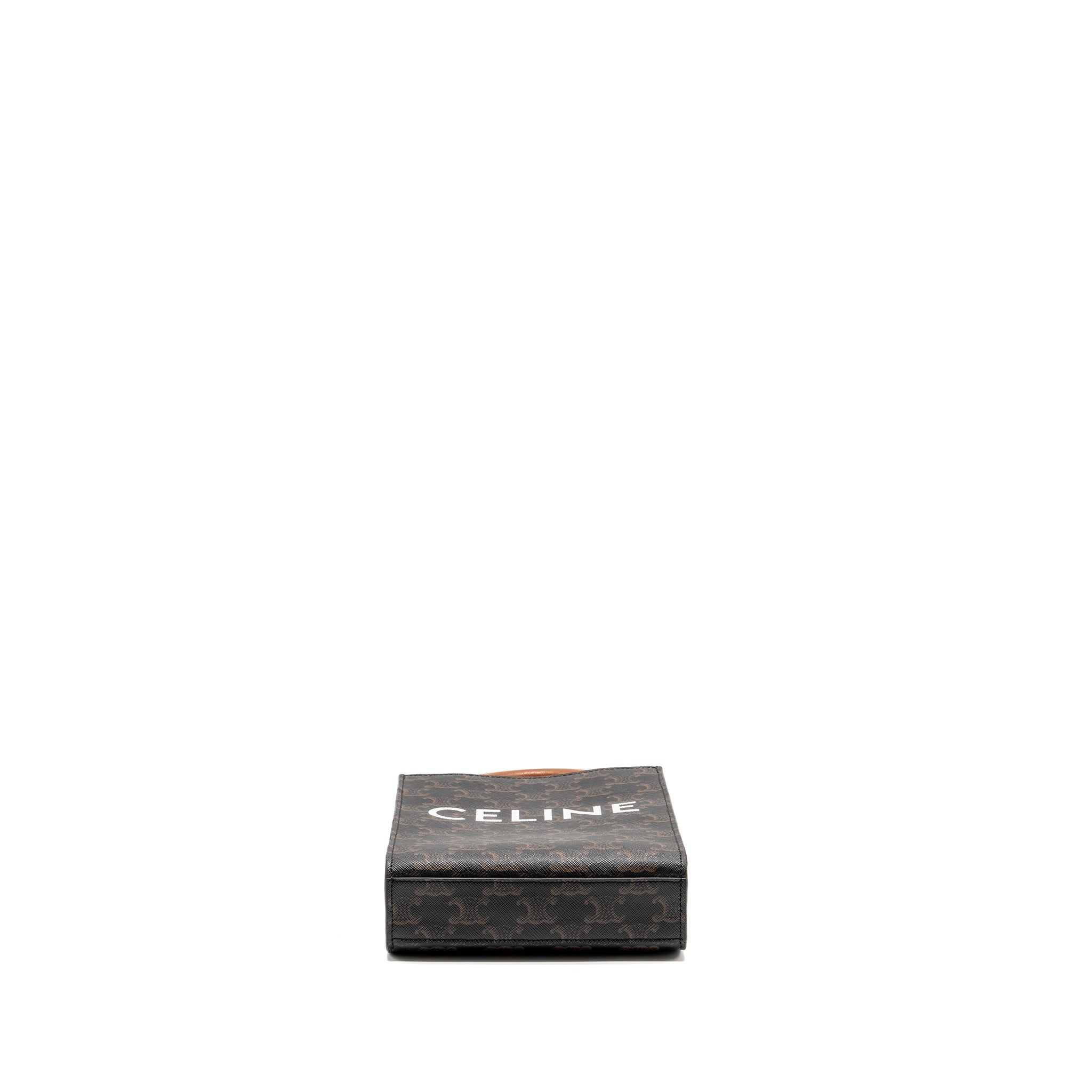 celine-mini-vertical-cabas-triomphe-canvas-brown-multicolour-ghw