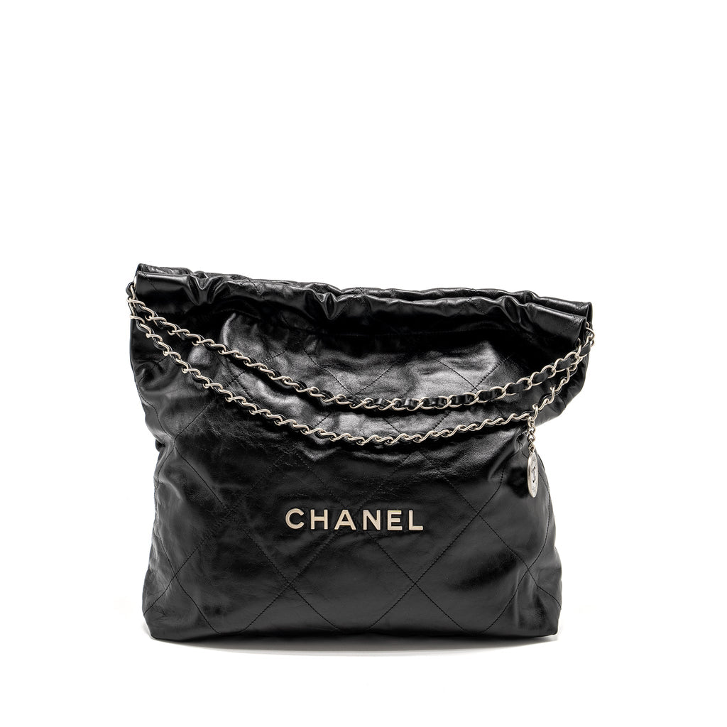 chanel-medium-22-shiny-calfskin-black-shw-microchip