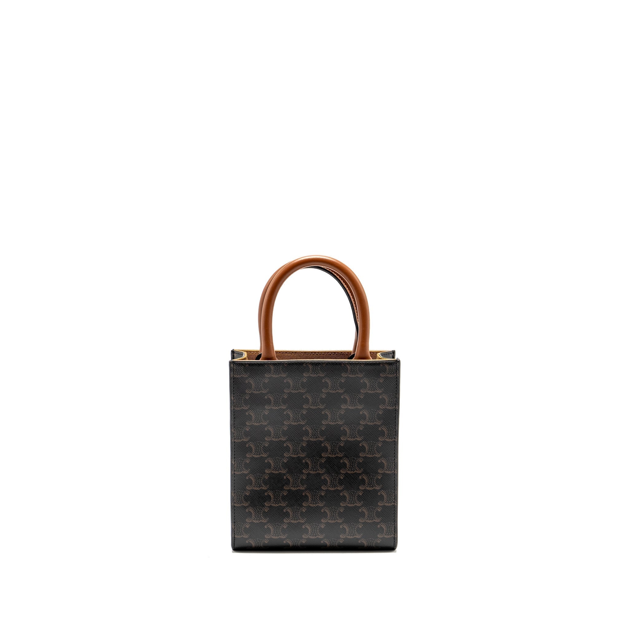 celine-mini-vertical-cabas-triomphe-canvas-brown-multicolour-ghw