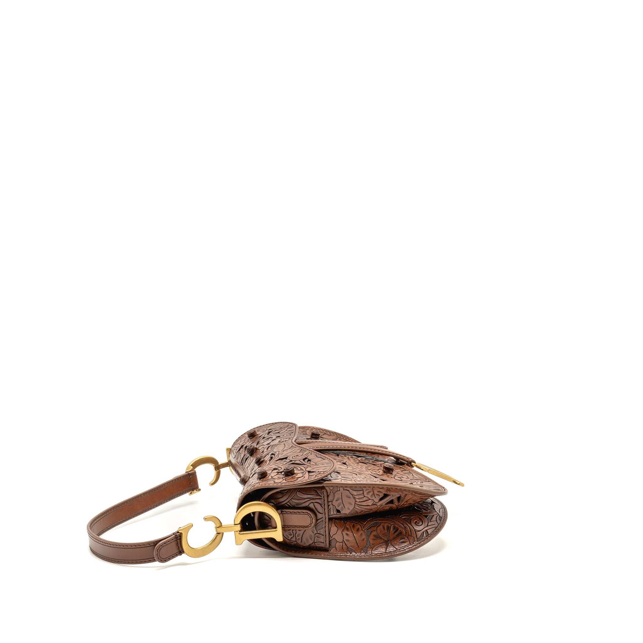 dior-medium-saddle-bag-laser-cut-floral-calfskin-brown-ghw