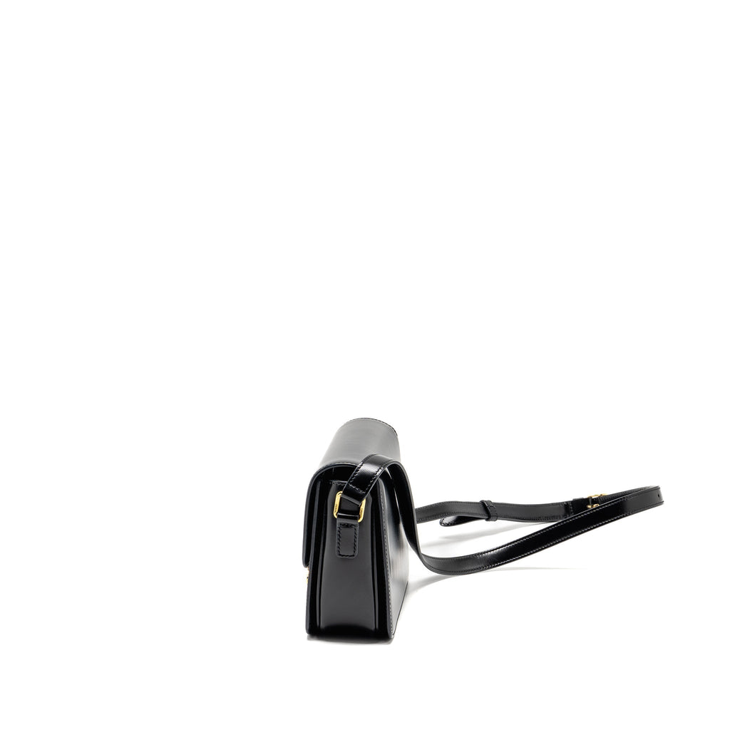 celine-teen-triomphe-bag-shiny-calfskin-black-ghw