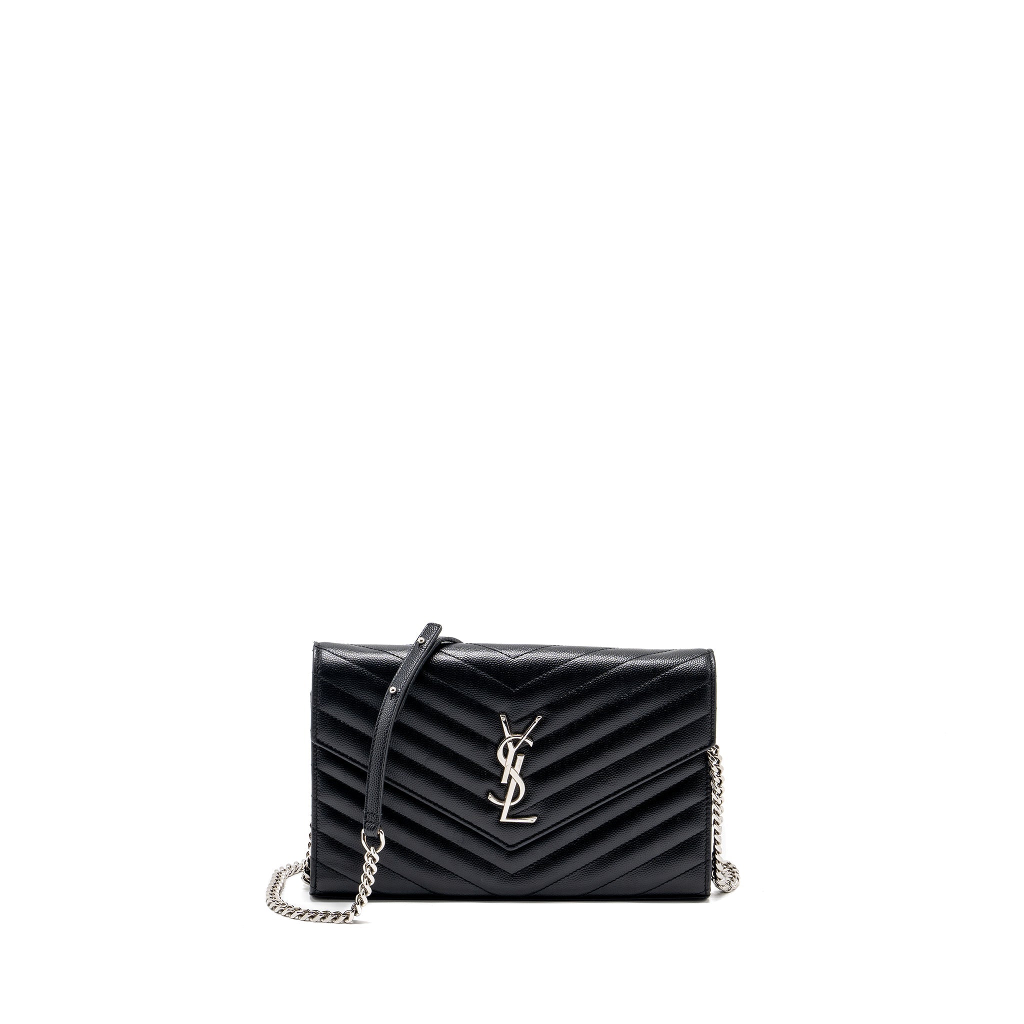saint-laurent-envelop-chain-bag-grained-calfskin-black-shw
