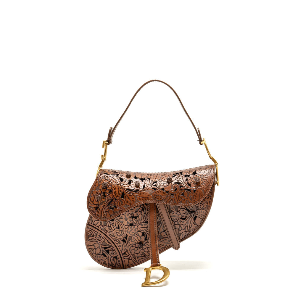 dior-medium-saddle-bag-laser-cut-floral-calfskin-brown-ghw