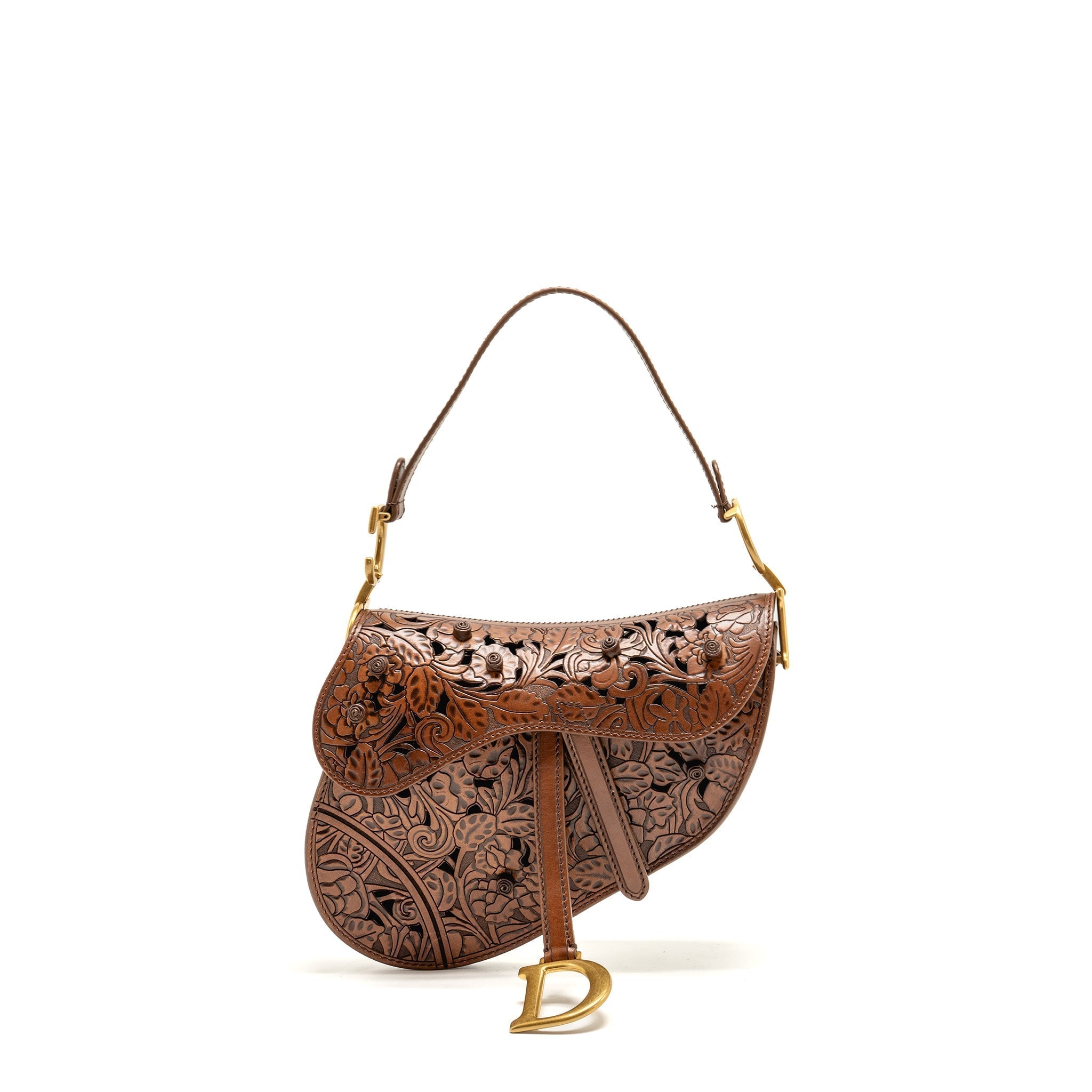 dior-medium-saddle-bag-laser-cut-floral-calfskin-brown-ghw
