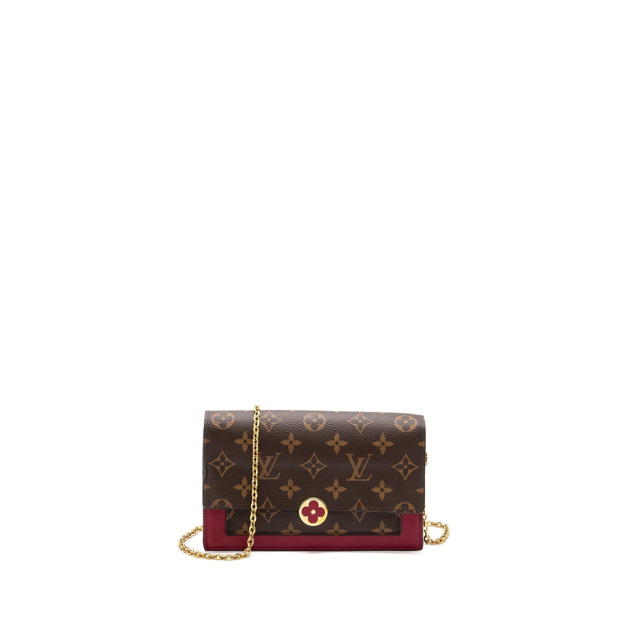louis-vuitton-flore-chain-wallet-monogram-canvas-dark-red-ghw