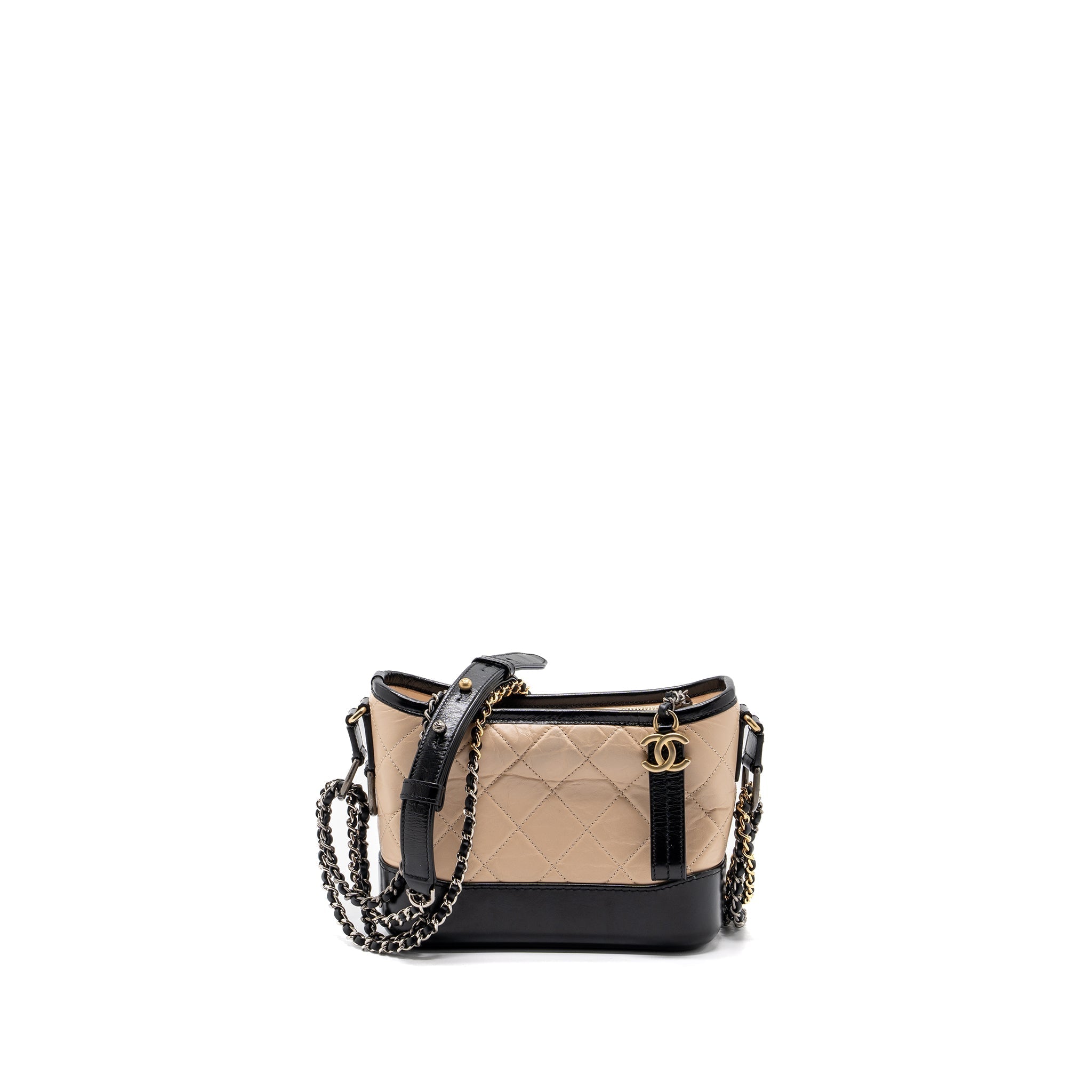 chanel-small-gabrielle-hobo-bag-calfskin-beige-black-multicolor-hardware