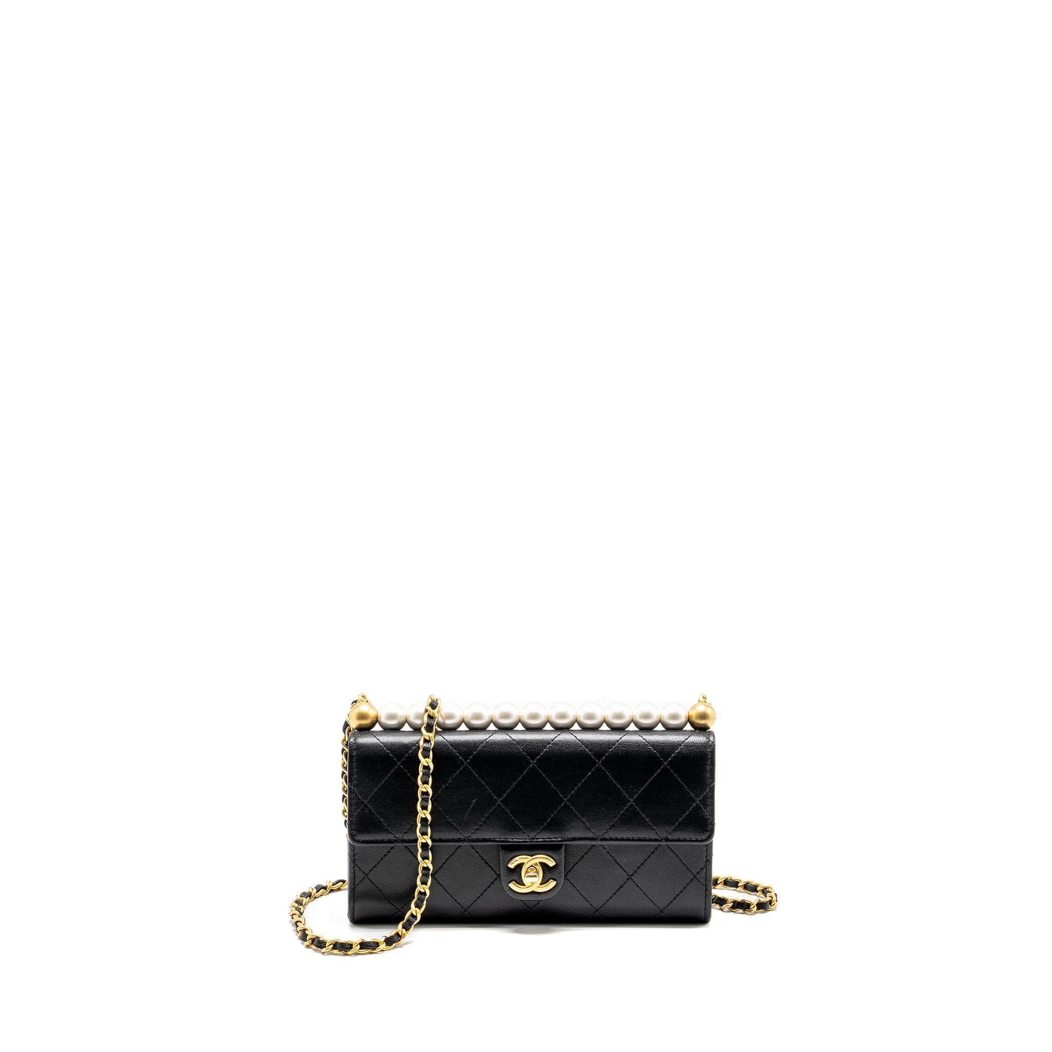 chanel-quilted-pearl-long-wallet-on-chain-goatskin-black-ghw