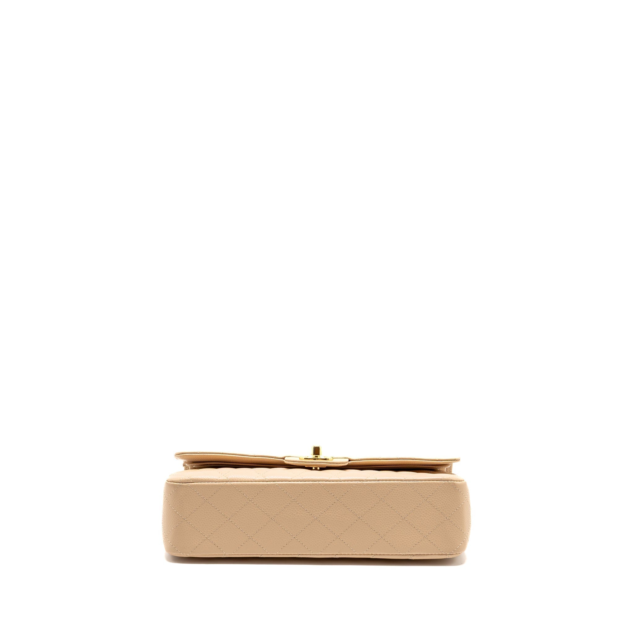 chanel-medium-classic-double-flap-bag-caviar-beige-ghw-4