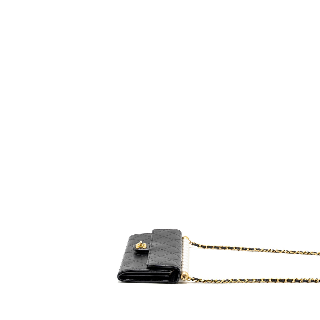 chanel-quilted-pearl-long-wallet-on-chain-goatskin-black-ghw