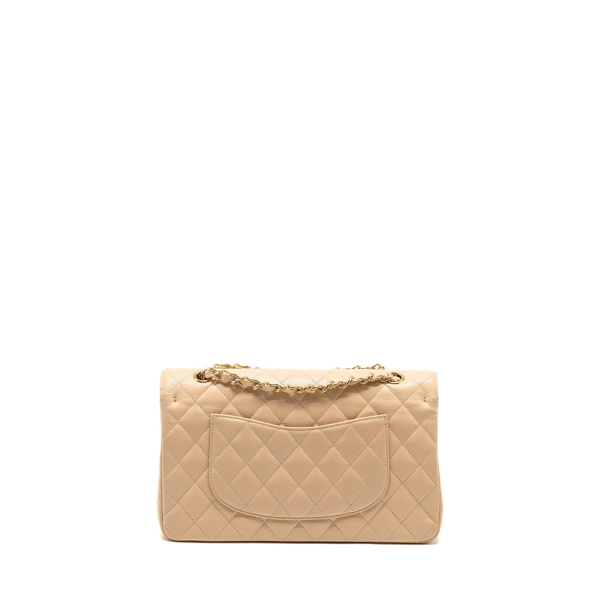 chanel-medium-classic-double-flap-bag-caviar-beige-ghw-4