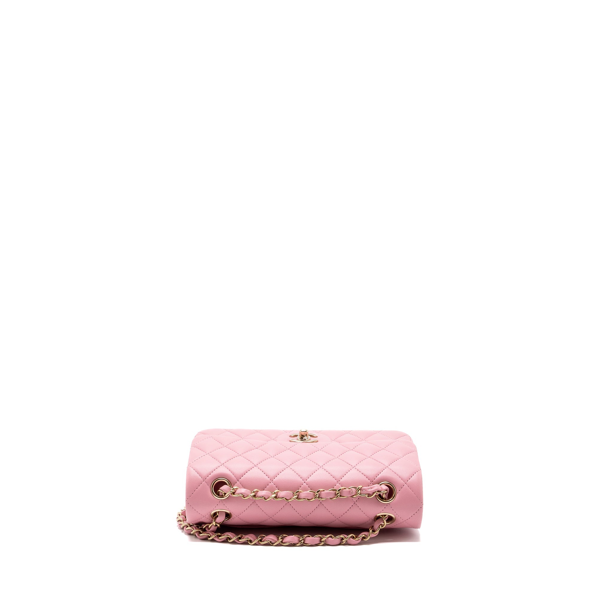 chanel-small-classic-double-flap-bag-lambskin-pink-lghwmicrochip-copy-1