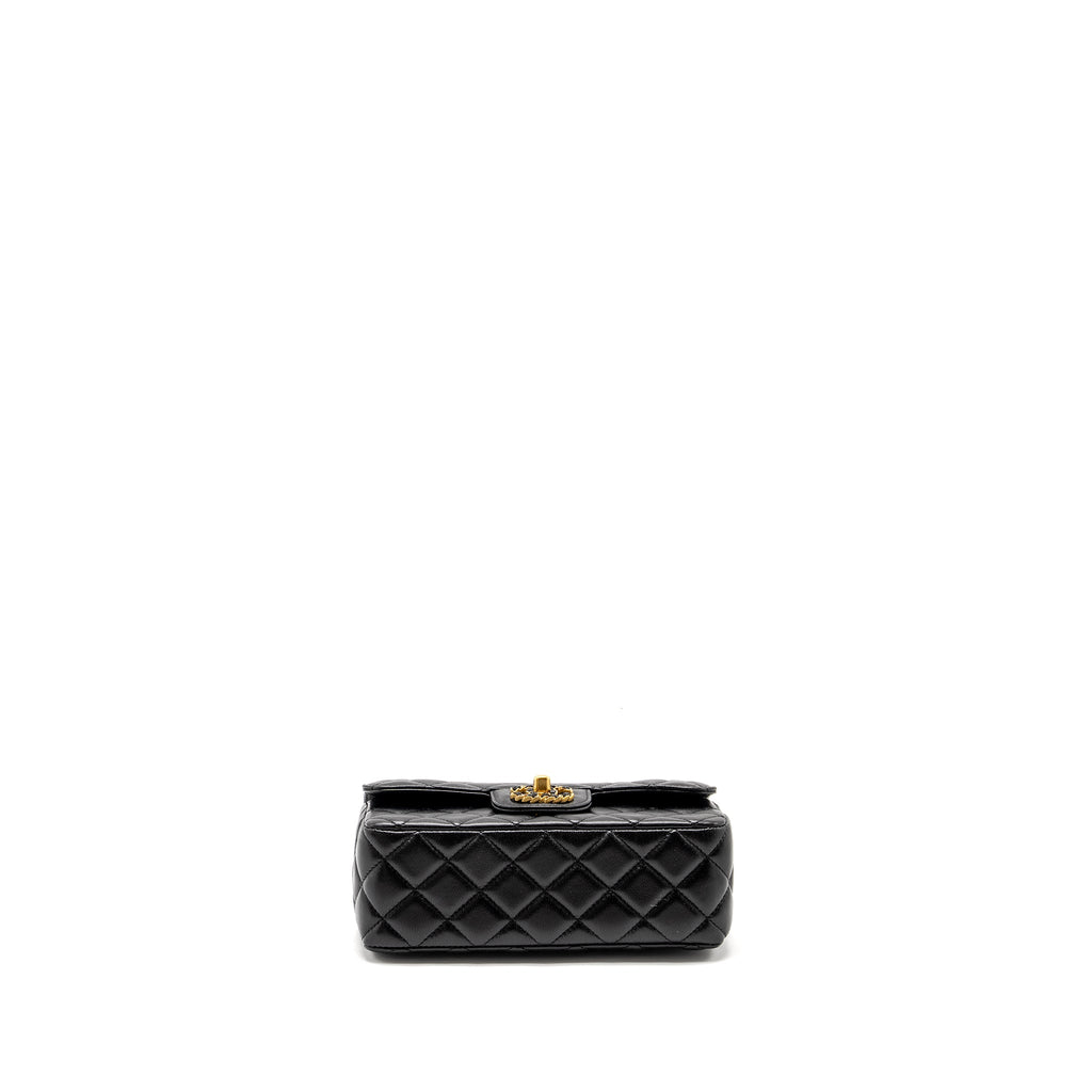 chanel-detailed-top-handle-flap-bag-lambskin-black-ghw-microchip