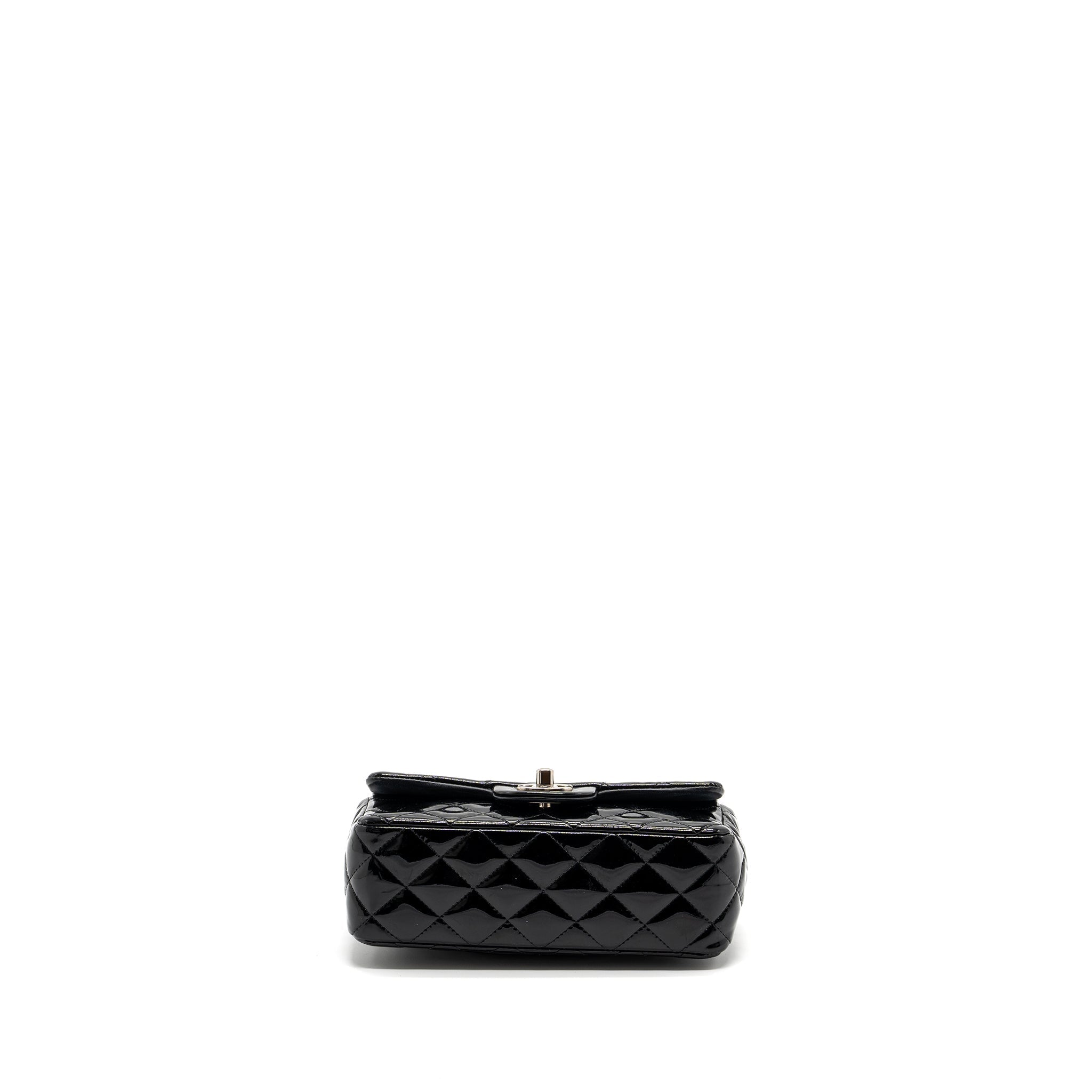 chanel-mini-rectangular-flap-bag-patent-black-shw