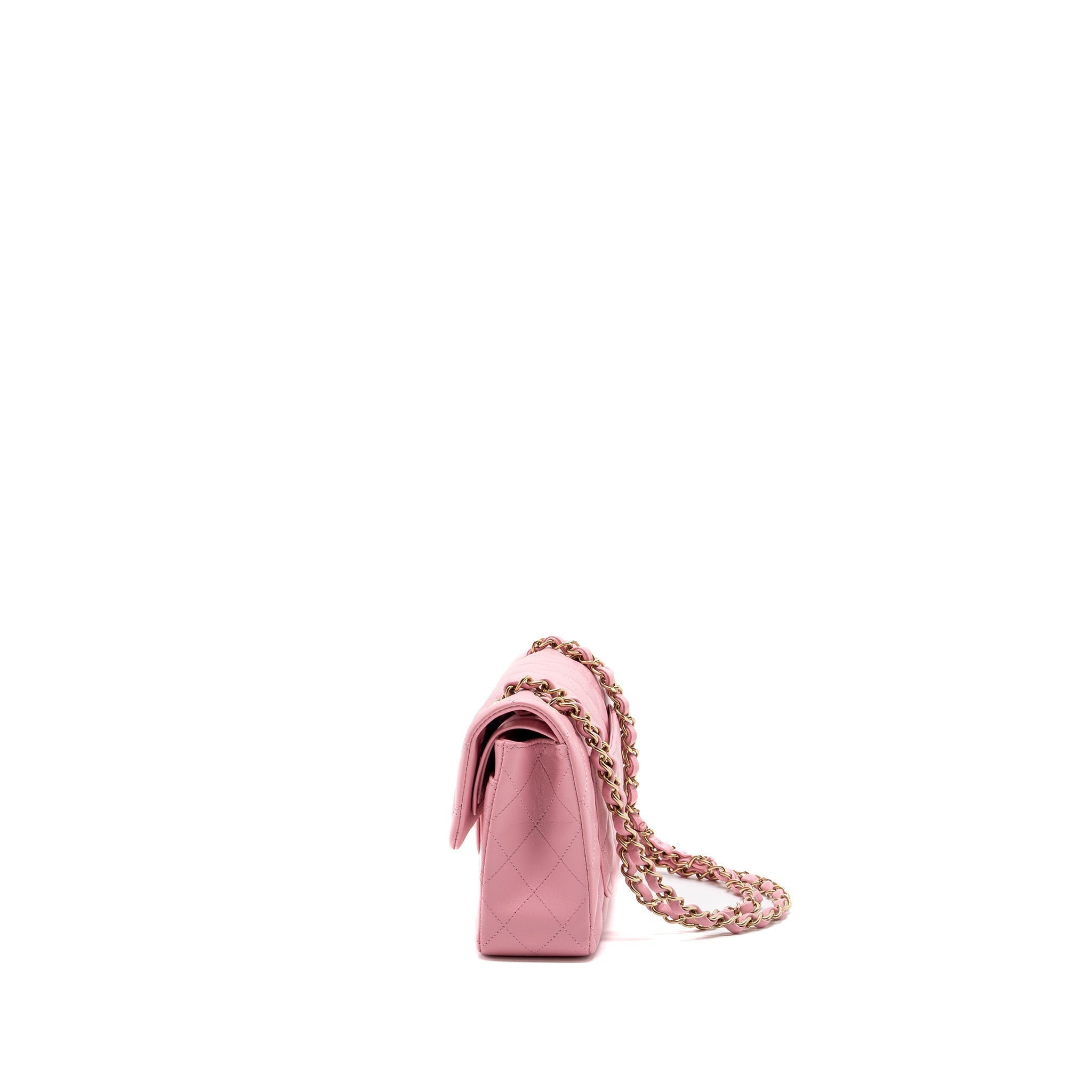chanel-small-classic-double-flap-bag-lambskin-pink-lghwmicrochip-copy-1