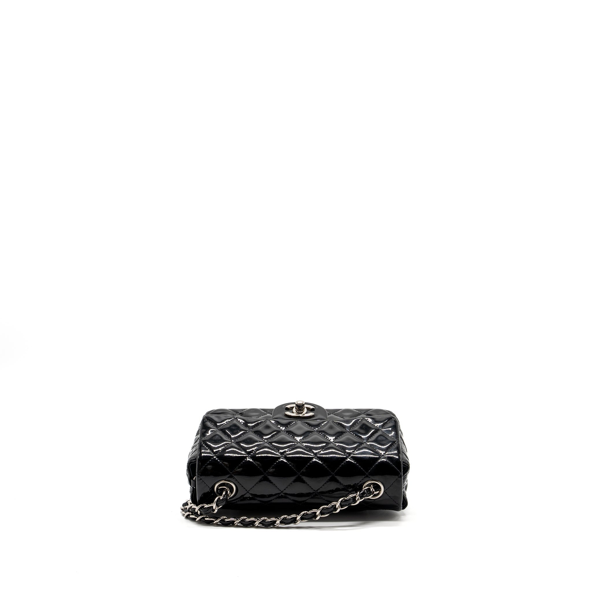 chanel-mini-rectangular-flap-bag-patent-black-shw