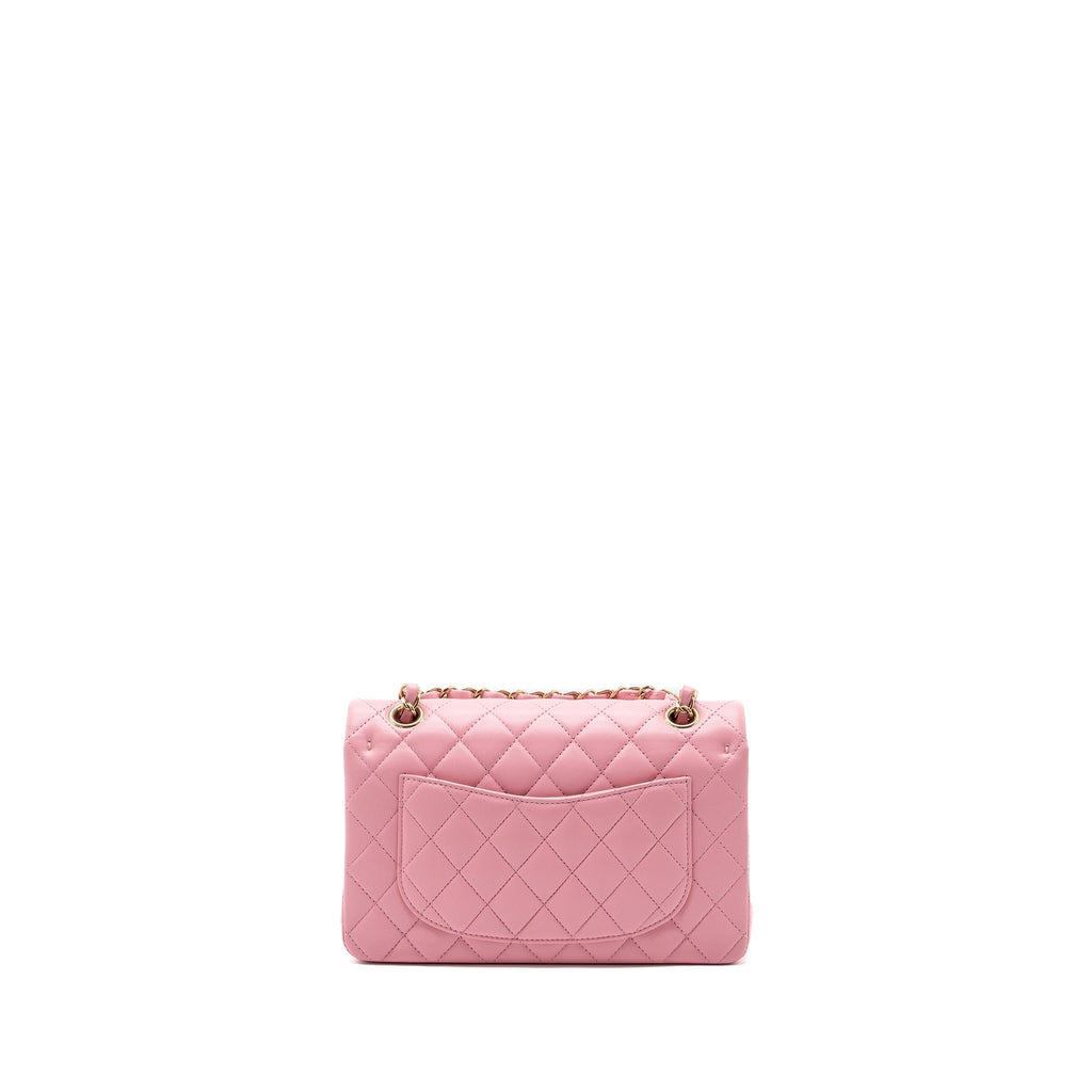 chanel-small-classic-double-flap-bag-lambskin-pink-lghwmicrochip-copy-1