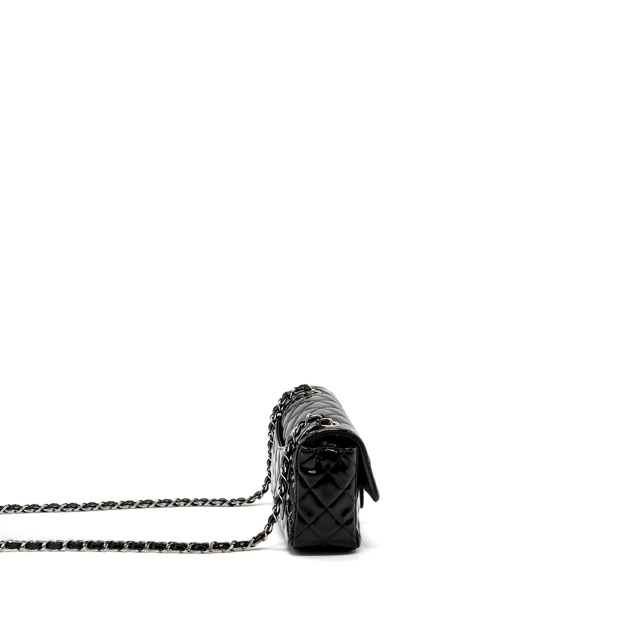 chanel-mini-rectangular-flap-bag-patent-black-shw