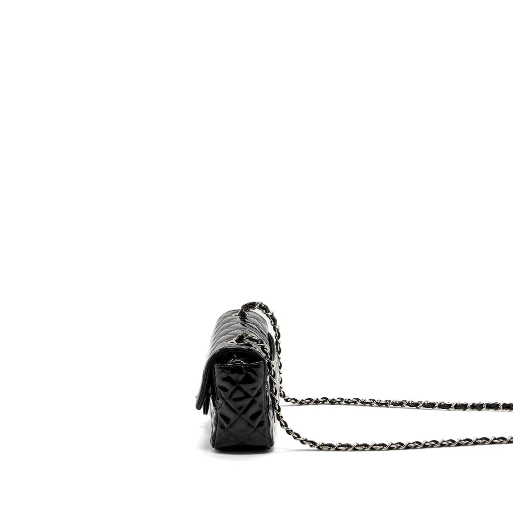 chanel-mini-rectangular-flap-bag-patent-black-shw