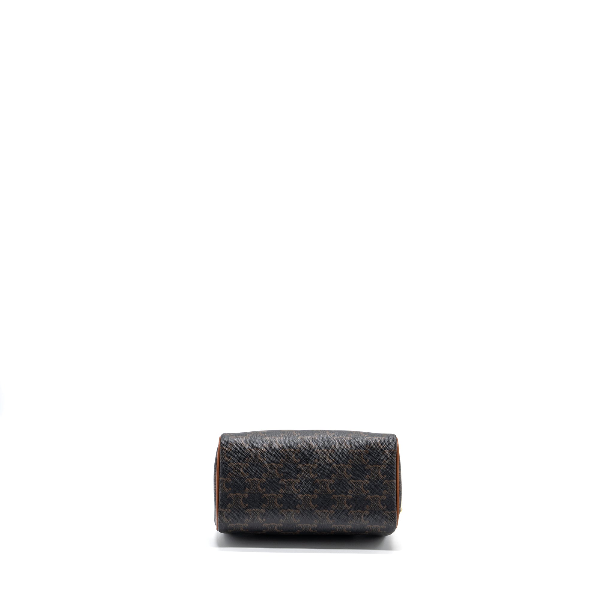 celine-small-boston-bag-triomphe-canvas-calfskin-tan-ghw